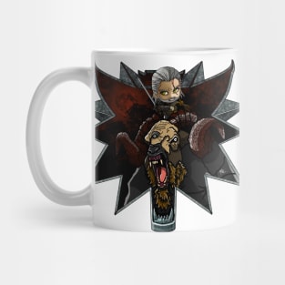 Geralt VS Chort Mug